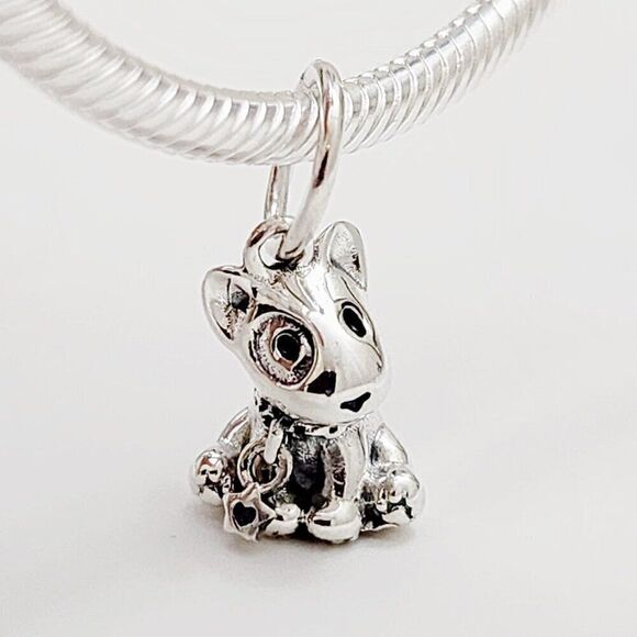 Pandora Bull Terrier Charm Dog Pet Puppy Charm - Picture 2 of 4
